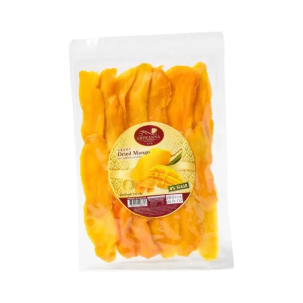 ศรีวรรณา มะม่วงอบแห้ง 250 กรัม (Sriwanna Soft Dried Mango 250 g.)