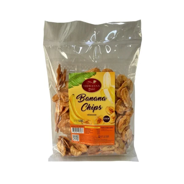 nuts-whole-grains-0265 ศรีวรรณาโกลด์ กล้วยอบเนย 130 กรัม (SRIWANNA GOLD Banana Chips 130 g.)