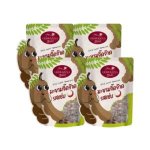 nuts-whole-grains-0270 ศรีวรรณาโกลด์ มะขามจี๊ดจ๊าดรสแซ่บ 45 กรัม แพ็ค 4 (SRIWANNA GOLD Spicy Sweet Tamarind 45 g. Pack 4)