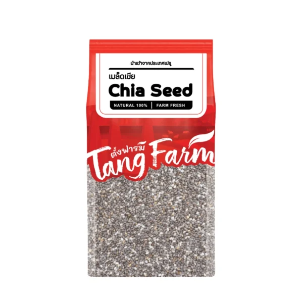 เมล็ดเจีย 400 กรัม ( Chia Seed) Tang Farm Brand