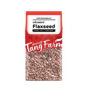 nuts-whole-grains-0295 เมล็ดแฟลกซ์ 400 กรัม ( Flaxseed) Tang Farm Brand