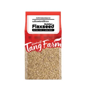 nuts-whole-grains-0296 เมล็ดแฟลกซ์ สีทอง 400 กรัม ( Flaxseed ) Tang Farm Brand