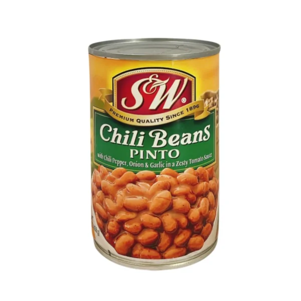 nuts-whole-grains-0301 เอสแอนด์ดับบลิว ถั่วในซอสพริก 439 กรัม S&W Chili Beans 439 g.