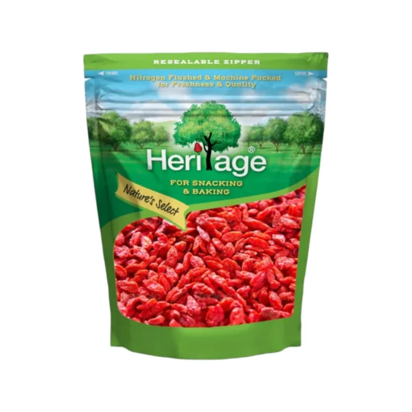 เฮอริเทจ เก๋ากี้อบแห้ง 200 ก. Heritage Dried Goji Berries 200 g.