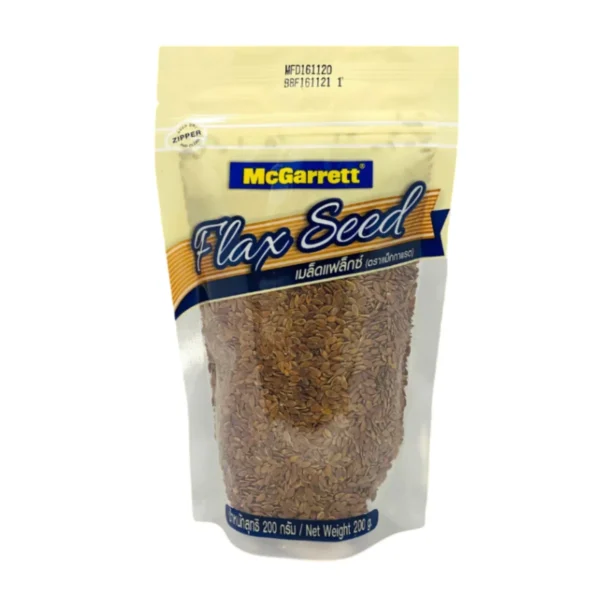 nuts-whole-grains-0313 แม็กกาแรต เมล็ดแฟลกซ์ 200 กรัม