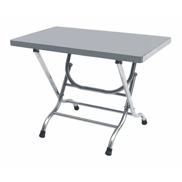โต๊ะพับสเตนเลส 50x80 ซม. รุ่น R-228