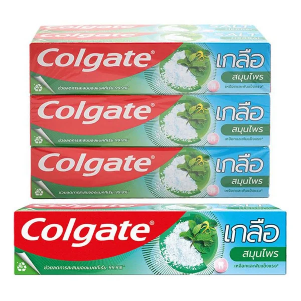 oral-care-0029 คอลเกต ยาสีฟัน เฮอเบิ้ลซอลท์ 150 ก. x 6