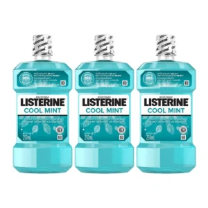 oral-care-0033 ลิสเตอรีน น้ํายาบ้วนปาก สูตรคูลมินต์ 250 มล. x 3