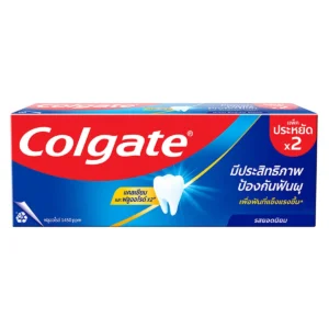 oral-care-0035 คอลเกต ยาสีฟัน แพ็คคู่ สูตรยอดนิยม สูตรใหม่ 150 ก. x 2