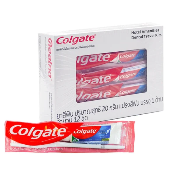 oral-care-0036 คอลเกต ชุดแปรงสีฟัน+ยาสีฟัน 20 ก. x 12