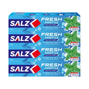 oral-care-0048 ซอลส์ ยาสีฟัน สูตรเฟรช แจเปนนิส มินต์ 140 ก. x 4