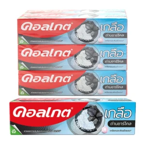 oral-care-0057 คอลเกต ยาสีฟัน เกลือชาร์โคล 100 ก. x 6