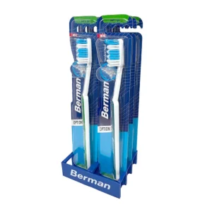 oral-care-0062 เบอร์แมน แปรงสีฟัน รุ่นออฟชั่นวีคัท x 6