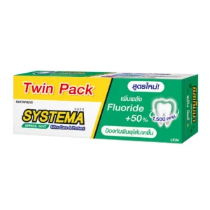 oral-care-0070 ซิสเท็มมา ยาสีฟัน สูตรสปริงมิ้นท์ 140 ก. x 2