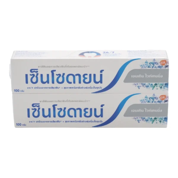 เซ็นโซดายน์ สูตรเจนเทิล ไวท์เทนนิ่ง 100 ก. x 2