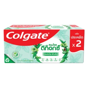 oral-care-0123 คอลเกต ยาสีฟัน สมุนไพรดีท็อกซ์ 120 ก. x 2