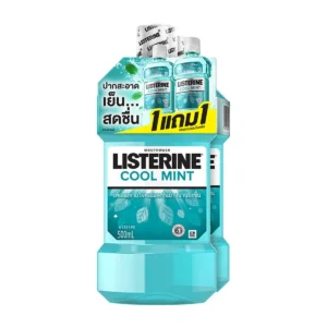 oral-care-0135 ลิสเตอรีน บ้วนปากคูลมินต์ 500 มล. x 1+1