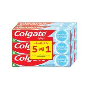oral-care-0145 คอลเกต ยาสีฟัน แอดวานส์ ไวท์เทนนิง 80 ก. 5+1