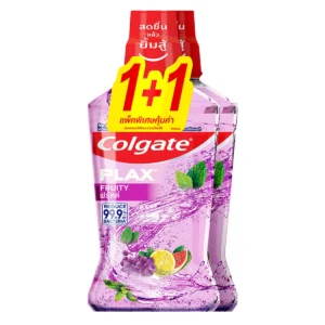 oral-care-0156 คอลเกต น้ํายาบ้วนปาก พลักซ์ ฟรุตตี้ 500 มล. x 1+1