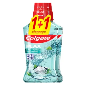 oral-care-0164 คอลเกต น้ํายาบ้วนปาก ซอลท์เฮอเบิ้ล 500 มล. x 1+1