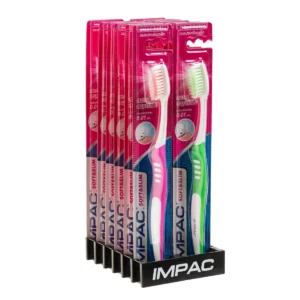 oral-care-0167 อิมแพค แปรงสีฟันซอฟท์แอนด์สลิม x 12