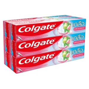 oral-care-0189 ยาสีฟันคอลเกต เกลือ ใบฝรั่ง 150 ก. x6