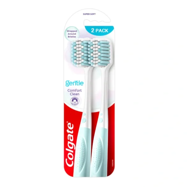 oral-care-0228 คอลเกต แปรงสีฟัน เจนเทิล คอมฟอร์ทคลีน แพ็ก 2 ชิ้น