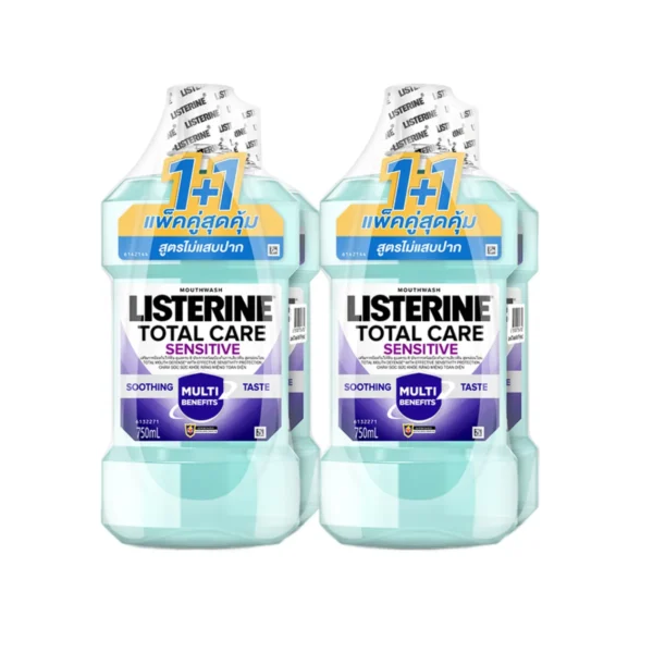 oral-care-0254 ลิสเตอรีน โทเทิลแคร์ เซนซิทีฟ 750 มล. x 4