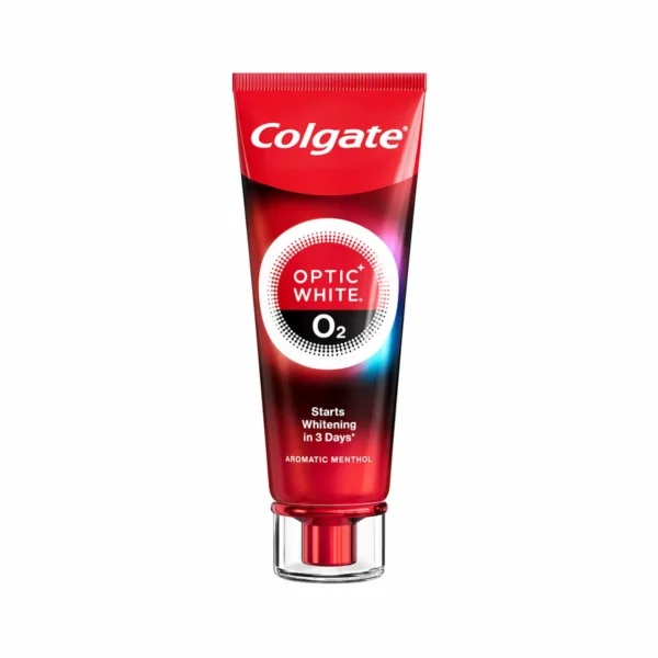 oral-care-0264 คอลเกต อ๊อพติคไวท์ โอทู ยาสีฟัน อะโรมาติก เมนทอล 85 ก. x3