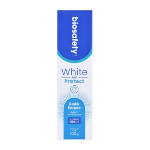 Biosafety ยาสีฟัน ไบโอเซฟตี้ White & Protect ขนาด 100 กรัม