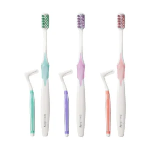 Biosafety แปรงสีฟัน Orthodontic + แปรงซอกฟัน L Shape x 3