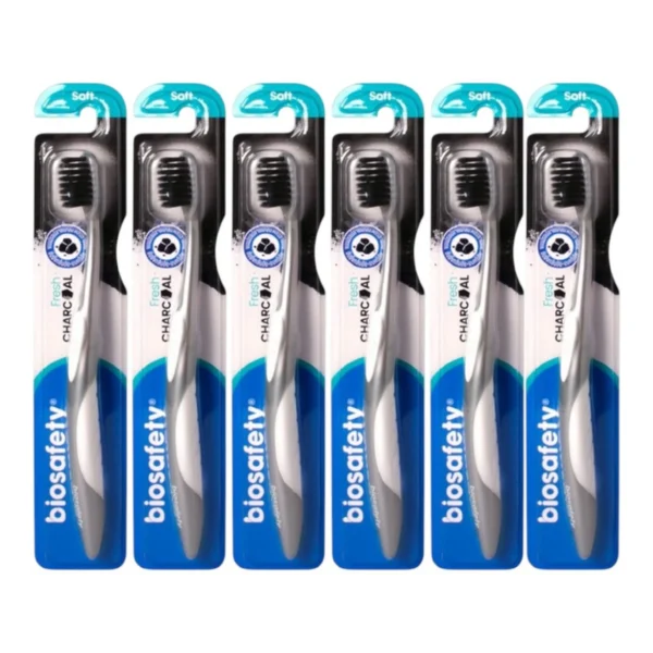 oral-care-0333 Biosafety แปรงสีฟัน ไบโอเซฟตี้ รุ่น เฟรชชาโคล x 6 ด้าม