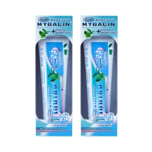 MyBacin Promotion 1แถม1 ยาสีฟันลดกลิ่นปาก มายบาซินสูตรเบรท MyBacin Breath Toothpaste 100g