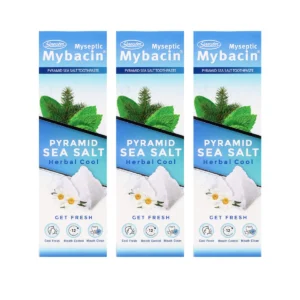 MyBacin ยาสีฟันมายบาซิน สูตรพีระมิด ขนาด100 g โปรโมชั่น ซื้อ 2แถม 1