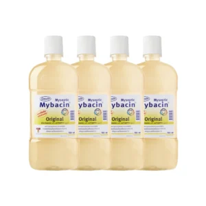MyBacin น้ํายาบ้วนปาก สูตรออริจินัล ลดอาการเหงือกอักเสบ ขนาด 750มล แพ๊ค 4 ขวด