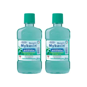 MyBacin น้ํายาบ้วนปาก สูตรฟ้าทะลายโจร สมานแผลในช่องปาก ขนาด 250 มล.แพ๊ค 2 ขวด