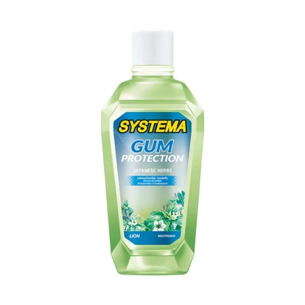 oral-care-0422 ซิสเท็มมาบ้วนปากแจเปนนิส เฮิร์บ 750 มล. 1 ขวด