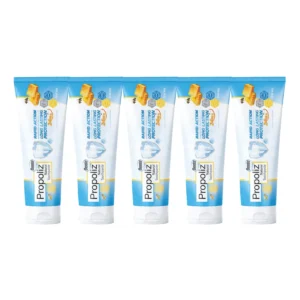 ยาสีฟัน Propoliz Dente ลดการสะสมคราบหินปูน-เสียวฟัน-เหงือกอักเสบ ด้วยสารสกัดสแตนดาร์ดไดซ์โพรโพลิส 3 แถม 2 หลอด