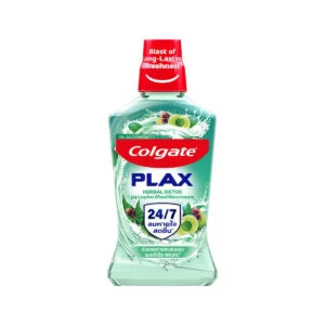 oral-care-0432 น้ํายาบ้วนปาก คอลเกต พลักซ์ เฮอร์เบิล ดีท็อกซ์ 500 มล.