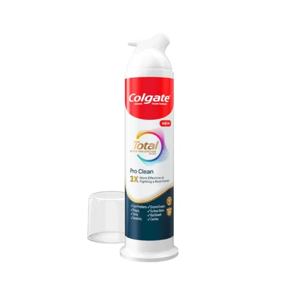 oral-care-0434 ยาสีฟัน คอลเกต โททอล โปร คลีน สมาร์ทปั๊ม 130 กรัม