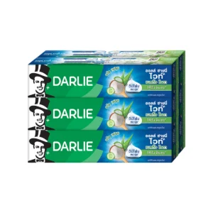 oral-care-0460 ดาร์ลี่ ยาสีฟัน ออลล์ ชายนี่ ไวท์ เบคกิ้ง โซดา - อโล เฟรช 140 กรัม x6