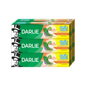 oral-care-0471 ดาร์ลี่ ยาสีฟัน ดับเบิ้ล แอ็คชั่น เกลือ สมุนไพร เฟรช 140 กรัม x6