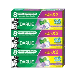 oral-care-0484 ดาร์ลี่ ยาสีฟัน ดับเบิ้ล แอ็คชั่น มัลติแคร์ 140 กรัม แพ็คคู่ x3