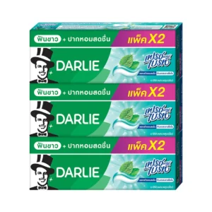 oral-care-0486 ดาร์ลี่ ยาสีฟัน เฟรช แอนด์ ไบรท์ 140 กรัม แพ็คคู่ x3