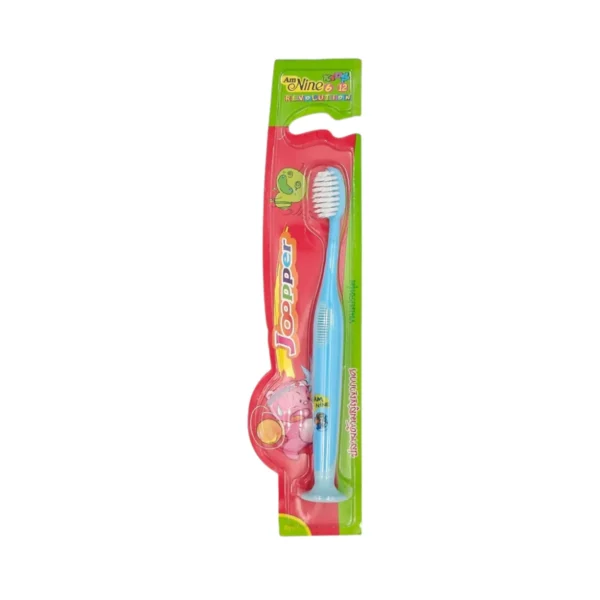 oral-care-0533 แปรงสีฟัน AmNine Joopper Kids 6-12 Years ฟ้า