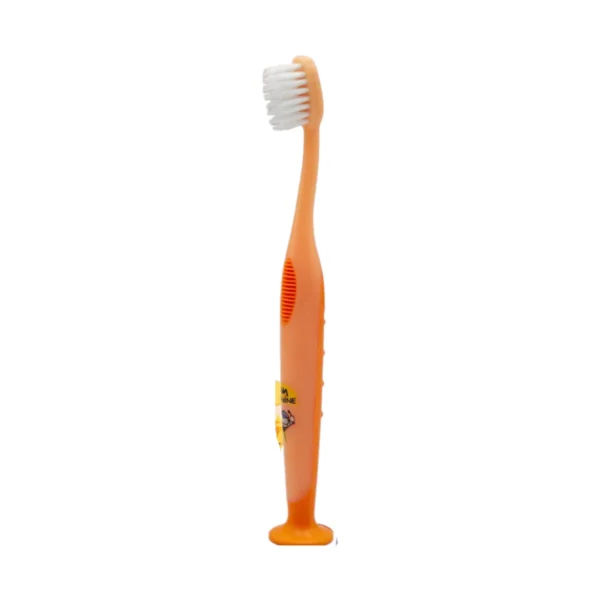oral-care-0537 แปรงสีฟัน แอมนาย จู็ปเปอร์ 3-6 ปี / เพิ่ม 5บาท ได้รับกล่องใส่แปรงลายหมีน่ารัก สีส้ม,ไม่เพิ่ม