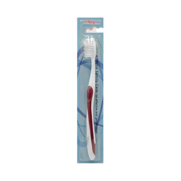 oral-care-0548 แปรงสีฟัน เเอมนาย แฟมิลี่แคร์ ขนนุ่มพิเศษ สีน้ําตาล