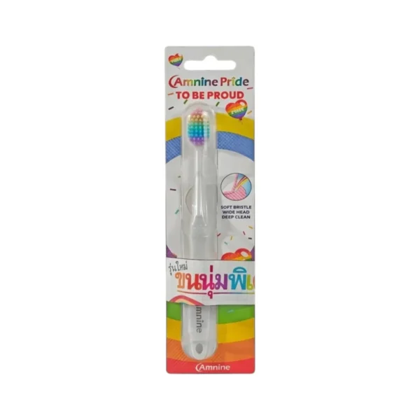 oral-care-0561 แปรงสีฟันแอมนาย ไพรด์ ขนแปรงอ่อนนุ่ม New Amnine Pride Toothbrush / Soft Bristles