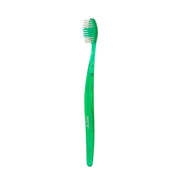 แปรงสีฟัน เอม ออริจิเนิล มีทั้งขน นุ่ม/ปานกลาง Aim Original Toothbrush Soft or Medium Bristles สีเขียว,นุ่ม