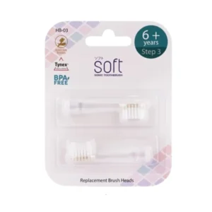 oral-care-0597 หัวแปรงสีฟันสําหรับแปรงสีฟัน SOFT ขนาด 6 ขวบขึ้นไป Step 3